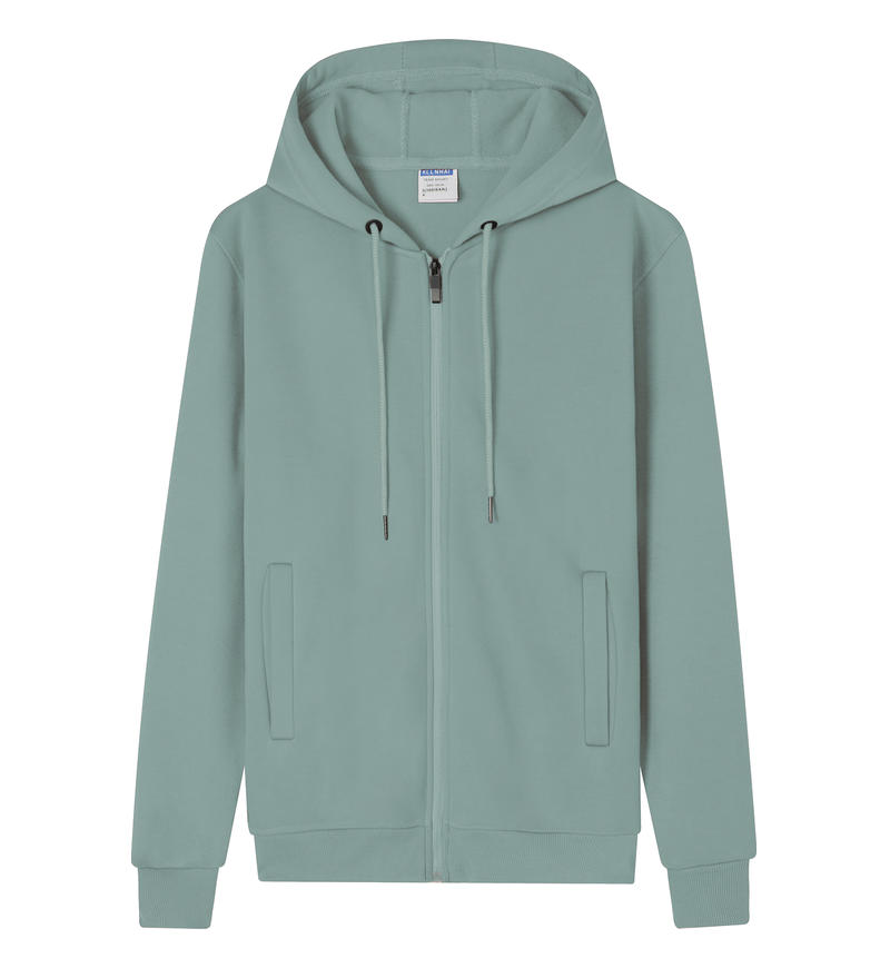 加厚摇粒绒连帽拉链卫衣YGDD717YZ